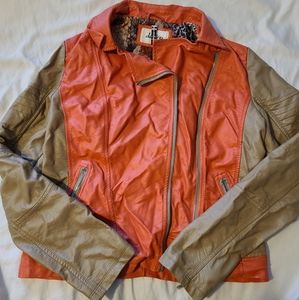 Leather jacket